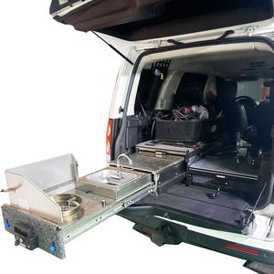 VRD4X4 Truck Bed <b>Drawer</b> Kitchen Slide Top Floor 4WD Rear Kitchen For Discovery 4 Offroad Camping Kitchen System For Land Rover - Product Image 1