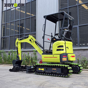 จัดส่งฟรีเครื่องยนต์ EPA เครื่องขุดตีนตะขาบ2.5Ton ขุดฟาร์มมินิแบ็กเกอร์เครื่องขุดขนาดเล็กพร้อมถังหัวแม่มือ - Product Image 3