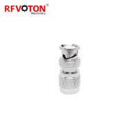 RFVOTON Adaptateur de connecteur coaxial BNC mâle à TNC mâle RF connexion de câble haute Performance