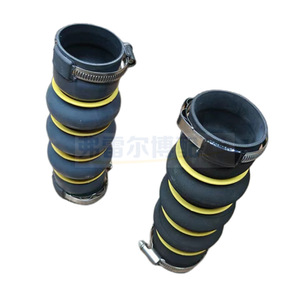 ท่อเชื่อมต่ออินเตอร์คูลเลอร์ 9801280580 9801280680 สำหรับ Peugeot 308 Citroen C4 Sega 1.2T ท่อไอดีไอเสีย พร้อมแคลมป์ - Product Image 1