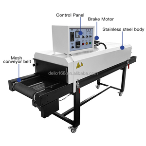 Tùy chỉnh băng tải máy sấy Đường Hầm Lò in lò vi sóng đường hầm Máy sấy băng tải để sấy mực dệt dây chuyền sấy - Product Image 3