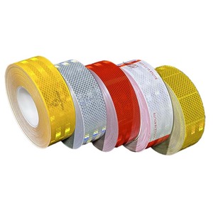 3-5 años 2 pulgadas <span class=keywords><strong>Reflector</strong></span> amarillo <span class=keywords><strong>Reflector</strong></span> Seguridad Radium Roll ECE Retro Cinta Reflectiva Cinta reflectante - Product Image 2