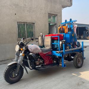 Meilleures ventes : Rig de forage de puits d'eau diesel entièrement automatique à <span class=keywords><strong>3</strong></span> <span class=keywords><strong>roues</strong></span>, Rig de forage hydraulique de grand diamètre pour puits d'eau - Product Image 5