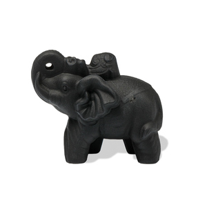 <span class=keywords><strong>Prix</strong></span> d'usine en gros Cristal sculpté peint à la main <span class=keywords><strong>Obsidienne</strong></span> noire le Dieu de la richesse Feng Shui Décoration de la maison Cadeaux - Product Image 5