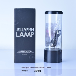 Lámpara LED de Medusas USB, Luz Ambiental de Siete Colores, Luz Nocturna Creativa, Decoración de Escritorio - Product Image 4