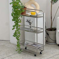 Soporte de cocina profesional personalizado, islas extraíbles y carros de cocina
