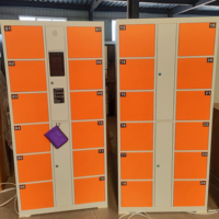 Casier de stockage électronique intelligent pour supermarché à prix compétitif, casier à colis intelligent en acier laminé à froid, taille personnalisable