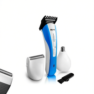 Tondeuse à cheveux 3-en-1 Myrva avec accessoires pour hommes et femmes, tondeuse à barbe, rasoir électrique rechargeable, alimenté par USB - Product Image 1