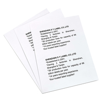 Étiquettes A4 en papier pour imprimante d'étiquettes, autocollants de Logo, étiquettes blanches, produits d'étiquettes