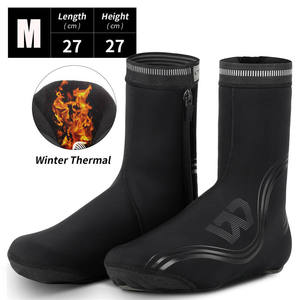 Couvre-chaussures thermique pour vélo de montagne, couvre-chaussures de cyclisme résistant à l'eau en Silicone pour <span class=keywords><strong>vtt</strong></span> - Product Image 4