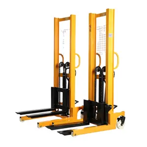 High Quality Manual Pallet Forklift 1ton 2ton 3ton Hand Hydraulic Forklift Manual Pallet Stacker 1.6meter Hand Manual Forklift