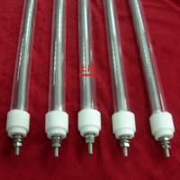 Tube de chauffage à quartz infrarouge de bonne qualité 470mm 1000w lampes infrarouges rubis