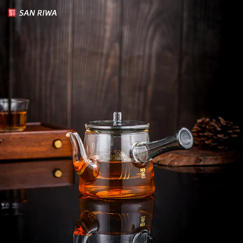 Classics Turkish Coffee Pot Borosilicate Glass, Stovetop Tea Maker,Healthy and Extremely Heat Resistant Milk Warmer