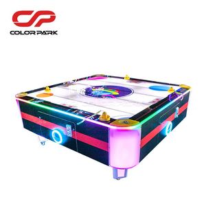 Máquina de Juego Arcade de Hockey de Aire para Cuatro Jugadores, con Diseño Colorido y Nueva Apariencia, Operada con Monedas y con Redención de Boletos - Product Image 2