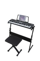 Teclado de Piano Electrónico Profesional OEM con 61 Teclas, Instrumentos Musicales