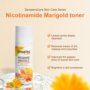 OEM/ODM toner viso Private label biologico sbiancante idratante rimuovere macchie scure niacinamide calendula idratante acqua - Product Image 4