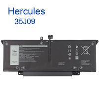 Baterai Laptop Pengganti 11.4V 39Wh 35J09 YJ9RP 7YX5Y 09YYF W65XD untuk Latitude 7310 7410 2-in-1 Baterai Asli Kapasitas Penuh