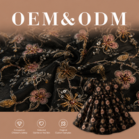 Tissu à paillettes OEM ODM pour robes de soirée et tenues de cérémonie pour filles