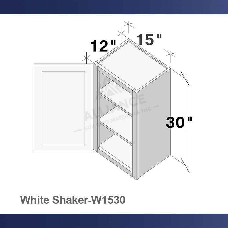 White Shaker-W1530
