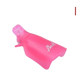 10 Piezas de Clips de Plástico Acrílico para Remover Esmalte de <span class=keywords><strong>Uñas</strong></span>, Clips para Remover Esmalte de Gel UV - Product Image 2