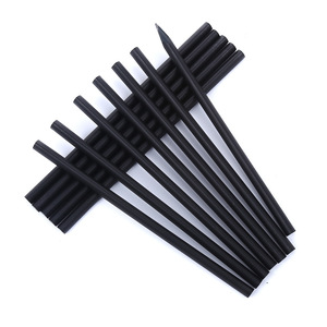 Black Wood HB <b>Pencil</b> with Eraser - Product Image 1