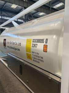 Vloeibare Kooldioxide T75 <span class=keywords><strong>Tank</strong></span> Lco2 20ft Gastank <span class=keywords><strong>Co2</strong></span> Gastank - Product Image 2