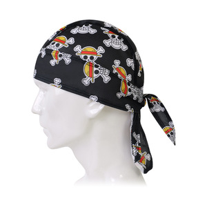 Breathable Mesh Sweatband With Skull Print Lightweight Quick Dry For Cycling Sports Headwear Adult Universal Fit - Product Image 2