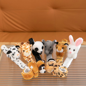 Peluche a spalla magnetica, braccialetto con schiaffo animale realistico per tigre Panda, regalo Souvenir Zoo - Product Image 2