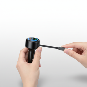 ที่ชาร์จในรถยนต์แบบพับเก็บได้ PD 65W ชาร์จเร็ว พร้อมสายชาร์จแบบพับเก็บได้ป้องกันสายพันกัน  อะแดปเตอร์ชาร์จเร็วสำหรับโทรศัพท์มือถือพร้อมไฟ LED - Product Image 1