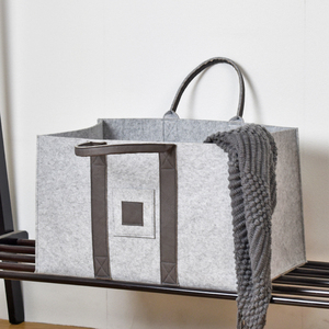 Cestino pieghevole <span class=keywords><strong>in</strong></span> feltro cesto <span class=keywords><strong>in</strong></span> <span class=keywords><strong>legno</strong></span> di legna da ardere tascabile per il trasporto di <span class=keywords><strong>legno</strong></span> - Product Image 3