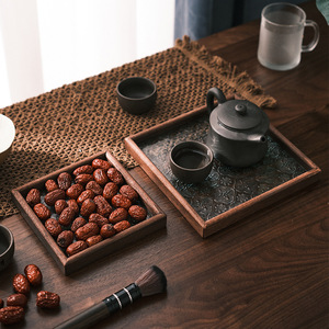 ถาดแก้วเคลือบลายดอกเบโกเนียสไตล์นอร์ดิกโมเดิร์น สำหรับจัดเก็บของในห้องรับประทานอาหาร โต๊ะทำงาน ห้องนั่งเล่น โต๊ะกาแฟ จานใส่ผลไม้ - Product Image 4