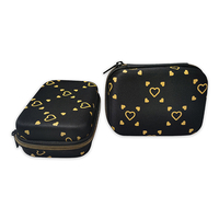 Tas Kosmetik Portabel Desain Kecil Bahan Rajut Full Print Universal Eva Berkualitas Terbaik