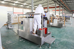 Hoàn toàn tự động một cửa rửa tay khử trùng không khí khô kiểm soát truy cập khởi động máy giặt cho Lò mổ nhà máy thực phẩm - Product Image 5