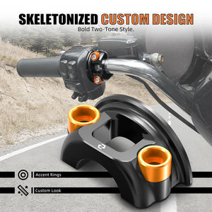 NICECNC - Palanca de Freno y Embrague de Aluminio de 1 Pulgada con Abrazadera Media para Harley Street Glide CVO FLHXSE EFI FLHXI FLHX Special FLHXS 45138-08A - Product Image 2