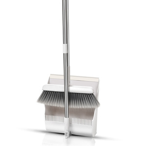 Household broom dustpan combination broom wiper bathroom sweeping non-stick hair foldable broom set