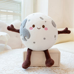 Jouet en peluche mignon en forme <span class=keywords><strong>de</strong></span> planètes (Lune, Terre, Saturne, <span class=keywords><strong>Mars</strong></span>) – Poupée, marionnette, pendentif pour enfants - Product Image 2