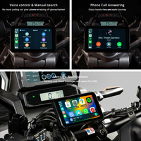 CHIGEE Cámara para Coche Full HD 1920x1080 30fps, Mini DVR para Motocicleta con Doble Cámara