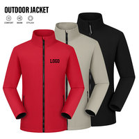 Vestes d'extérieur pour hommes en softshell avec logo personnalisé, uniforme de travail, veste imperméable pour sports d'hiver, veste unisexe pour activités de plein air, randonnée