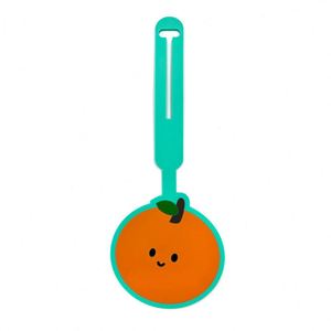Custom Your Own logo Round PVC Luggage Tags Soft <b>Silicone</b> <b>Rubber</b> Baggage ID Tags - Product Image 3