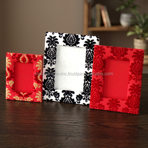 Decorative Custom Design Handmade Paper <b>Cardboard</b> Latest Design of <b>Photo</b> <b>Frame</b> Malani Impex HMP-015 From Jaipur India - Product Image 2