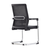 Chaise de travailleur d'entrepôt moderne avec base en nylon robuste Siège extra large Conception confortable en maille Matériau en fer