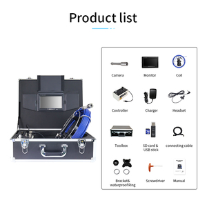 Chuyên nghiệp CCTV Mini Analog hệ thống thoát nước nội soi cũng cống ống kiểm tra máy ảnh với tùy chỉnh máy ảnh đầu cáp hiển thị - Product Image 3