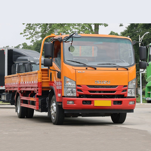 รถบรรทุกตู้บรรทุกสินค้าคุณภาพสูง FAW 4x2 Isuzu Euro 5 รุ่น 700P 15 ตัน พร้อมเครน รถบรรทุกขนาดเล็ก สภาพใหม่ ใช้เชื้อเพลิงดีเซล พวงมาลัยซ้าย ขับเคลื่อนล้อหลัง - Product Image 4