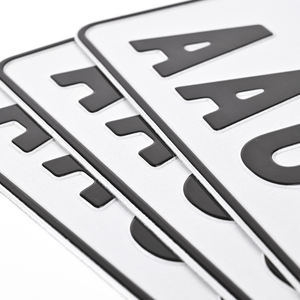 Venta caliente diseño personalizado tamaño América aluminio en relieve placas de matrícula de coche recuerdo Placa de coche EE. UU. placa de matrícula de coche - Product Image 5