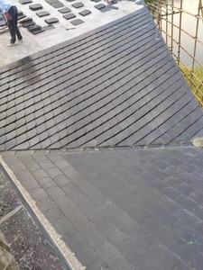 Ydstone Nhà Máy Trực Tiếp Hình Chữ Nhật 8Mm 9Mm Tự Nhiên Màu Đen Lợp <span class=keywords><strong>Slate</strong></span> Mái Ngói - Product Image 5