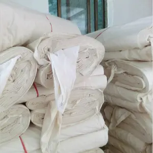 Otel hastane ev için ağartılmamış grecalicalico kumaşlar pamuklu kumaş toptan