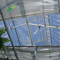 Tissu d'ombrage en aluminium pour serre diffuse la lumière 85% Tissu d'ombrage réfléchissant le soleil UV
