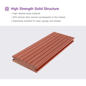 Thiết kế mới rắn WPC <span class=keywords><strong>decking</strong></span> cứng mặc co-đùn <span class=keywords><strong>Composite</strong></span> boong. Không thấm nước WPC ngoài trời co-ex <span class=keywords><strong>decking</strong></span> tầng - Product Image 3