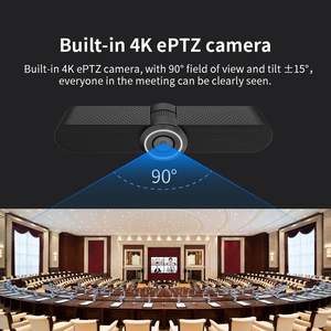 Terminal de Conferencia 4K Endpoint Android Sistema de videoconferencia todo en uno con micrófono de extensión Altavoz BYOD <span class=keywords><strong>BYOM</strong></span> - Product Image 6