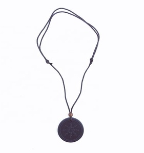 Mejor precio moda japonesa Quantum Scalar Energy Power collar mujeres Nano curación terapia magnética colgante con piedras <span class=keywords><strong>de</strong></span> lava - Product Image 3